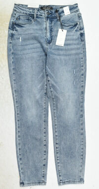 Judy Blue Jeans Womens 5/27 Blue Slim Fit High Waisted Stretch Denim